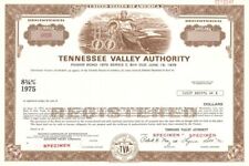 Tennessee Valley Authority - Specimen Bond - Specimen Stocks & Bonds picture