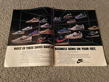 Vintage 1980 NIKE YANKEE BERMUDA DAYBREAK TAILWIND Running Shoes Poster Print Ad picture