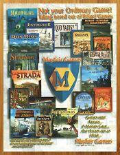 2006 Mayfair Board Games Print Ad/Poster TCG CCG RPG Cards Domaine Ostia Art 00s picture