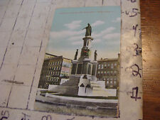Orig Vint post card 1908 SOLDIER'S AND SAILOR'S MONUMENT Providence ri picture