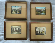 Wallace Nutting Hand Colored Photographs- Set Of 4 picture