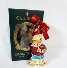 Waterford Holiday Heirlooms Ornament Christmas Gingerbread Boy 1st Edition 2001 picture