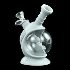 Silicone Smoking Water Pipe Hookah Space Capsule Shisha Glass Bowl Gray picture
