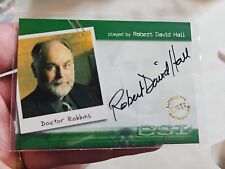 2003 CSI Crime Scene Autograph Auto Robert David Hall As Doctor Robbins CSI-A5 picture