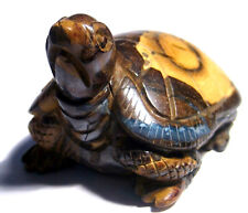 Large Natural Australian Boulder Turtle Carving Figurine 50x33x33mm (1499an) picture