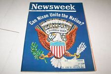 NOV 18 1968 NEWSWEEK magazine UNITE THE NATION picture