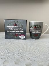 Divinity Boutique Mug Friends In Any Season With Scripture Message, Red Cardinal picture