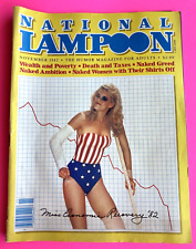 NATIONAL LAMPOON - November 1982 - Wealth and Poverty picture