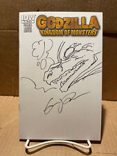 GODZILLA KINGDOM OF MONSTERS #1 (2011) ERIC POWELL ORIGINAL ART SKETCH COVER IDW picture