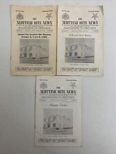 3 The Scottish Rite News pamphlets Texas Statewide Edition 1960s picture