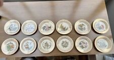 12 Limited Edition 24K Gold Lenox Boehm Bird Plates (perfect Condition) picture