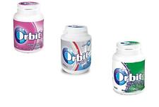 3x Orbit Bubble Gum White Mint /Spirimint/Mint & Fruits Flavor Kosher 64g picture