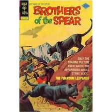 Brothers of the Spear #15 in Fine minus condition. Gold Key comics [k@ picture