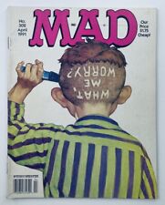 Mad Magazine April 1991 No. 302 What, We Worry? 6.0 FN Fine No Label picture