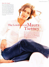 LEE DENIM FOR BREAST CANCER #08 2001 MAGAZINE promo AD MAURA TIERNEY 4 PGS picture