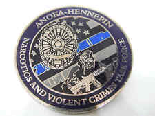 ANOKA-HENNEPIN NARCOTICS AND VIOLENT CRIMES TASK FORCE CHALLENGE COIN picture