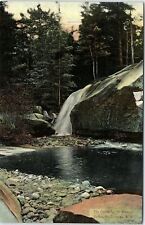 1908 NORTH CONWAY NEW HAMPSHIRE DIANAS BATHS CASCADES EARLY POSTCARD 39-174 picture