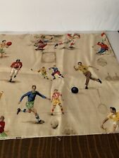 Vintage Fabric Athletes In Action picture