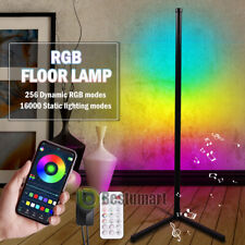 LED Smart Floor Lamp Corner Color Changing Floor Light Sync to Music Remote Mood picture
