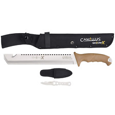 Camillus Carnivore X 18?? Machete with Sheath Titanium-Bonded Blade & Ballis... picture