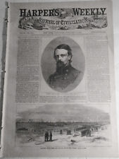 Harper's Weekly February 4, 1865  Union Army in Savannah - Complete Original picture