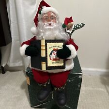 VTG 1999 Holiday Creations Animated Santa Cassette Player Night Before Christmas picture
