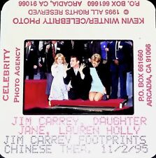JIM CARREY & LAUREN HOLLY FOOTPRINTS CHINES THEATER 1995 SLIDE P.14.8 picture