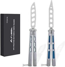 FLISSA 2 PC Multi-functional Practice Tool Non-sharp Blade Butterfly Balisong picture