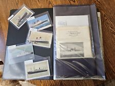 Ocean Liner / Steam Ship Ephemera Collection   - 20th C (See Whole Lot Pics) picture