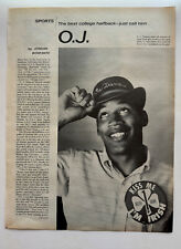 Image Photo Of O. J. Simpson  1967 Life Magazine Southern Cal vs Notre Dame picture