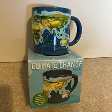 New ~ Climate Change Heat Activated Coffee Mug/Cup Fast  picture