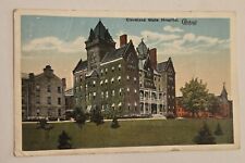 Used Vintage Cleveland Ohio Cleveland State Hospital Postcard AS IS F21 picture