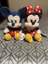 NWT Disney Parks Weighted Emotional Support 14” Mickey & Minnie Plush picture