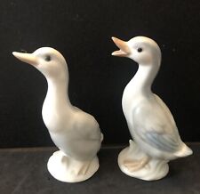 Vintage Otagiri Japan Duck Figurines Shelf Display picture