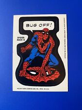 1974 1975 TOPPS MARVEL COMIC BOOK HEROES STICKERS • SPIDER-MAN 2 picture