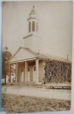 Vintage Postcard Episcopal Church Sackets Harbor New York RPPC AA9 picture