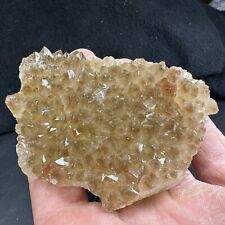 Phantom Rootbeer Citrine Quartz Crystal Druse Cluster | Missouri picture