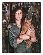 RARE Ripley Art Print Sideshow Olivia De Berardinis Ozone Productions Alien picture