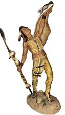 The Hamilton Collection Talisman of the Wolf 1996 Native American 11” Figure picture