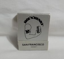 Vintage Hot N Hunky Gay Interest Matchbook San Francisco CA Advertising Full picture