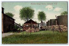 1910 Mitchell's Vinegar Factory Sinclairville New York NY Antique Postcard picture