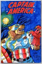 ONE-OF-A-KIND HAND-DRAWN, INKED AND COLORED SKETCHCOVER COMIC by Dan Nokes WERE picture