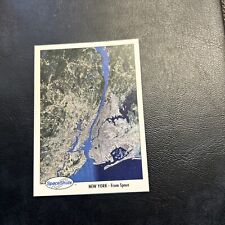 Jb12 Space Shots 1990 1992 Series 1 #0075 New York From Space Landsat 5 picture