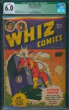 Whiz Comics #42 (1943) ⭐ CGC 6.0 Qualified ⭐ Captain Marvel Golden Age Fawcett picture