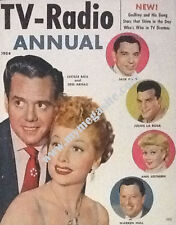 LUCILLE BALL - TV-RADIO ANNUAL MAGAZINE - 1954 (Lucy & Desi on the cover) picture