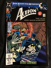 Action Comics #654 Superman Batman Dark Knight Over Metropolis 1990 DC NM picture