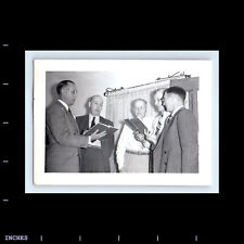 Vintage Photo MEN SINGING FROM HYMNBOOK picture