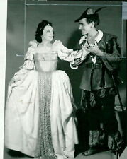 Oscar Theater. Alice Eklund and Edvin Adolphson... - Vintage Photograph 2335645 picture