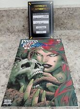 POISON IVY #1 JIM LEE EXCLUSIVE Signed w/ COA LIMITED EDITION (Trade Dress) NM+ picture