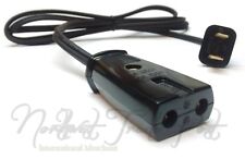 Replacement 6ft Power Cord for Vintage Small Appliance - 2 Round Pin 1/2